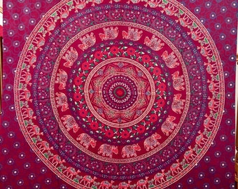 Mandala tapestry | Etsy