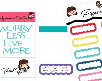 Scalloped Planner Stickers {#216}