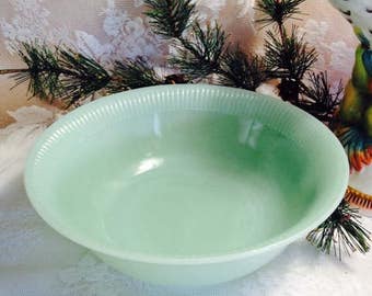 Fire King Jadeite Ovenware 8 " Bowl Mint Green