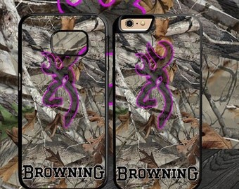 Browning Deer Camo - iphone 4 4s 5 5s 5c 6 6s 7 samsung galaxy s3 s4 s5 s6 s7 edge plus phone case wallet cases