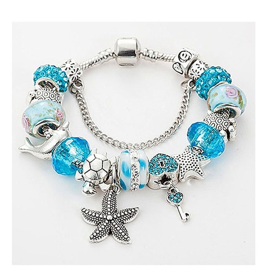 Sea Life Bracelet Sea Life Jewelry Starfish Bracelet