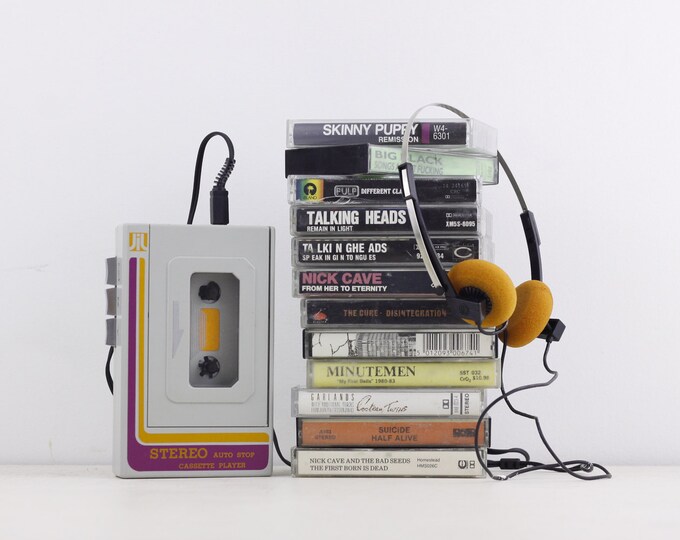 Vintage cassette tape, Pulp Different Class, 1995 Islands Records Ltd, vintage music cassette