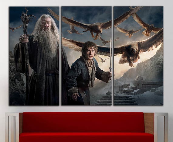 The Hobbit wall art The Hobbit wall decor The Hobbit print The