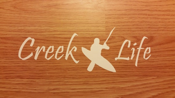 Creek Life Vinyl Decal