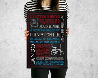 Stranger Things Print, Stranger Things Poster, Eleven Stranger Things, Prints and Posters, Arts and Collectibles, Home Decor Wall Art