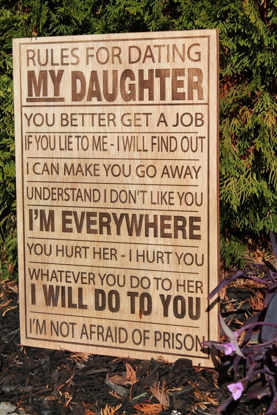 rules dating my daughter