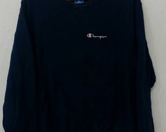Rare champion sweatshirts XL size blue navy colour