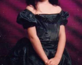 Green victorian dress from interview with a vampire movie