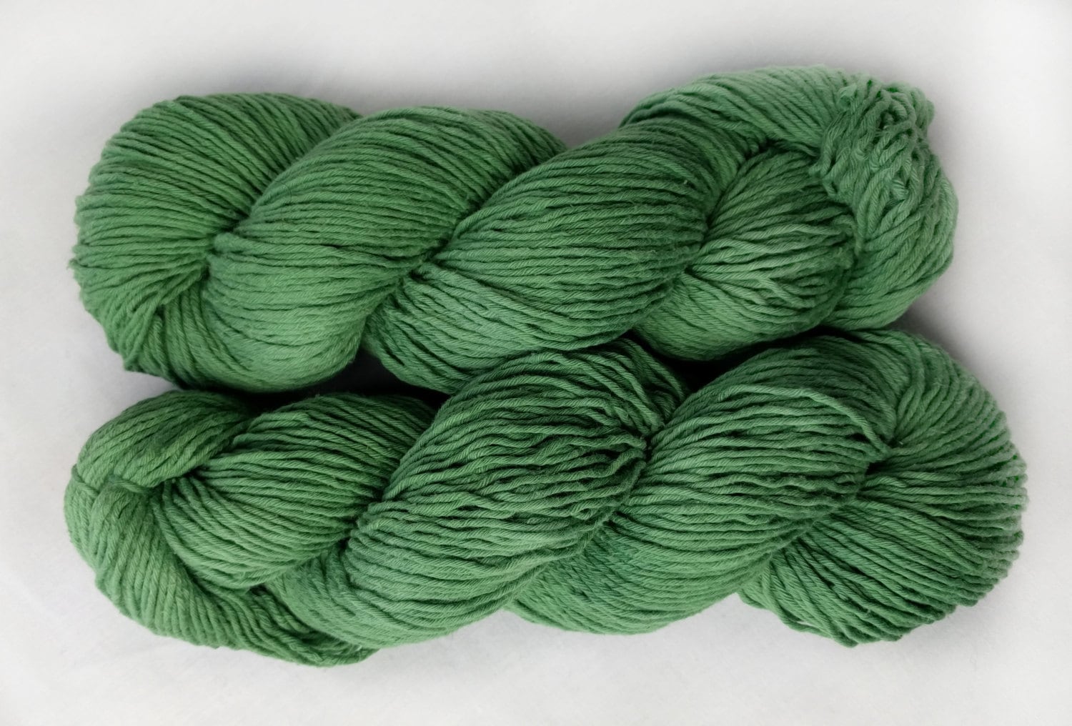 Sport Weight Cotton Recycled Yarn Green by ...