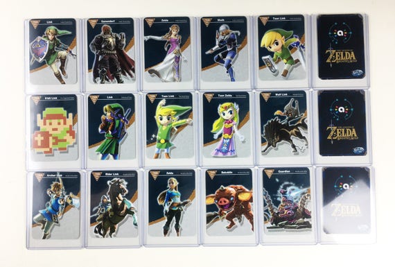 Custom Legend Of Zelda Amiibo Cards