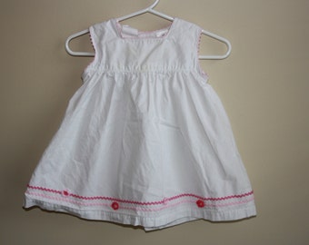 Items similar to Lot of 3 Vintage Victorian White Cotton Baby Dresses ...