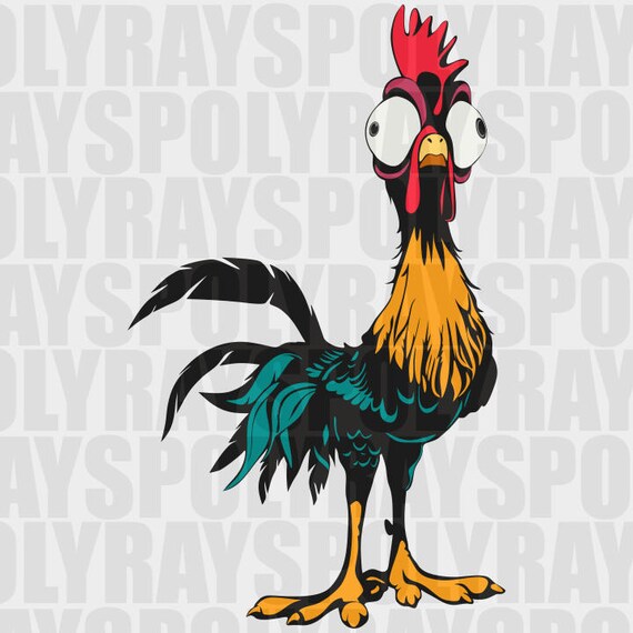 Download Moana svg, Hei Hei SVG, Cock PNG, EPS, Stencils, Vaiana ...