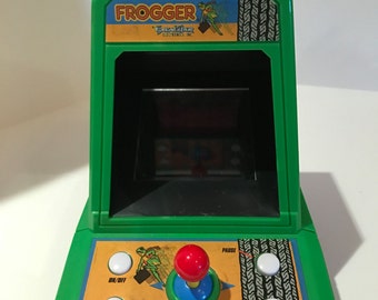 Vintage Frogger Handheld Arcade Game-1981-2005