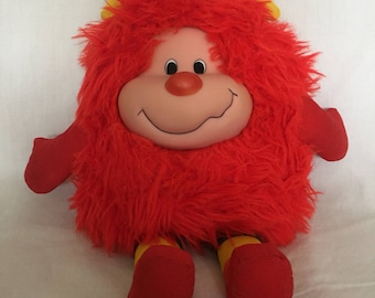 Vintage 1983 12" Rainbow Brite Sprite - Red - Romeo