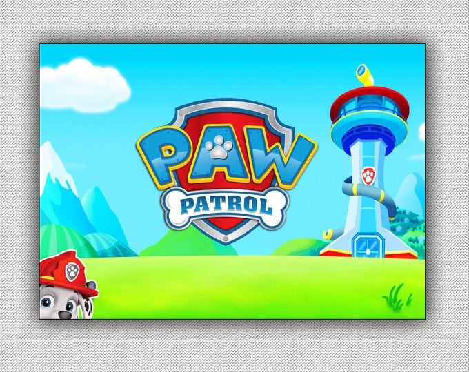 Paw Patrol Invitation SALE Birthday Invitation Printable invitation paw patrol party paw patrol invite paw patrol invites paw patrol