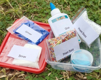 Slime Kit, DIY slime kit, Kids craft, DIY kit,Glue Kit