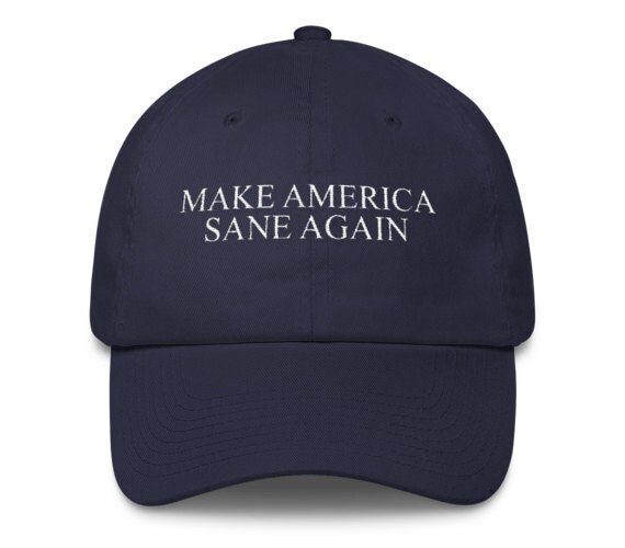 Make America SANE Again Embroidered Baseball Hat Resist hat