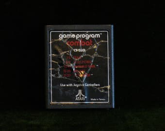 Vintage 1978 Atari 2600 Combat Video Game Cartridge