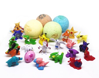 Pokemon Bath Bomb TOY! 3 oz BOMB Surprise!