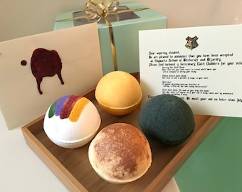 Harry Potter Bath Bomb Gift Set, Bath Gift Set, Harry Potter Gift, Harry Potter Bath Bomb, Bath Bomb, Bath Bomb Gift Set