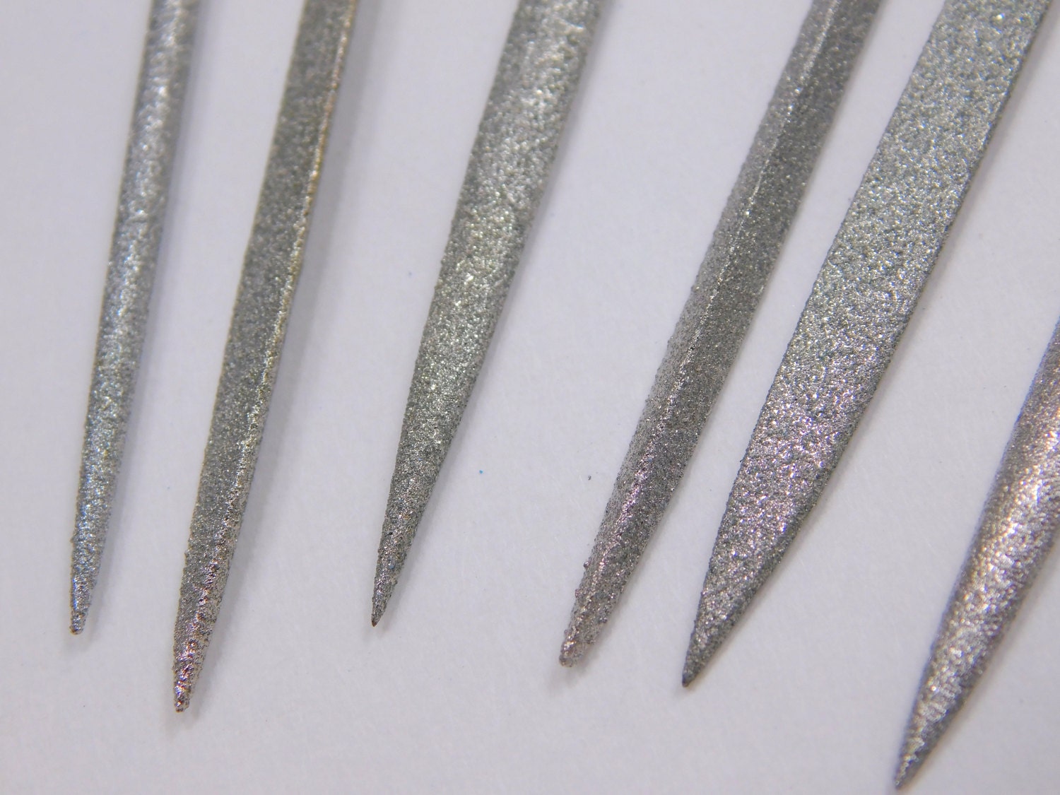 Diamond File Set of 10 Precision Diamond Needle File Set Metal Bead