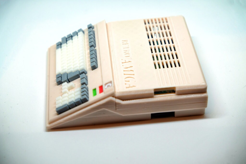 Commodore Amiga 500 Retro Raspberry Pi Case For Retropie And 1942