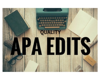 Dissertation editor apa