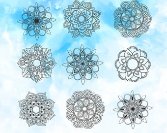 Mandala SVG Decal | Boho Mandala Svg | Mandala Dxf | Mandala File | Tribal Mandala Svg | Mandala Eps | Mandala Vector | Ethnic Mandala Svg