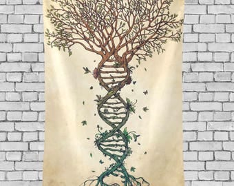 Celtic Tree Tapestry Ethnic Culture Wall Hanging Tree of Life Wall Decor Art Gifts for Her