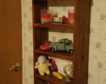 Cedar knick knack shelf