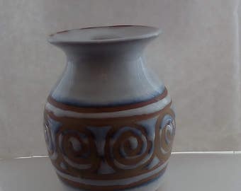 Vintage Pilling pottery vase handmade