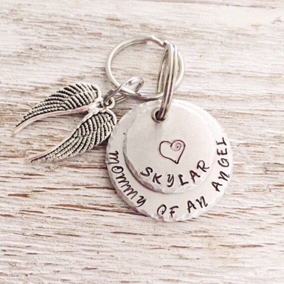 Items similar to Keychain, Memorial Keychain, Memorial Gift, Hand