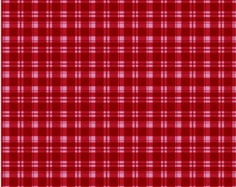 Siser Pattern RED PLAID Easy Weed Easyweed Heat Transfer Vinyl HTV Iron On by the Sheet