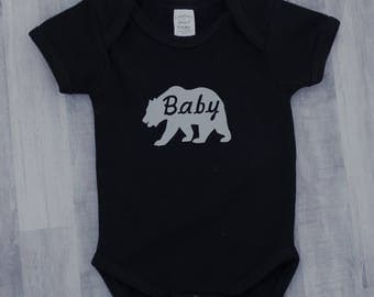 Baby Bear Onesie- Baby Bear Shirt- Baby Bear Bodysuit- Baby Shower Gift- Unisex Baby Onesie- Photo Prop