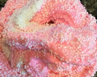 Pink grapefruit floam