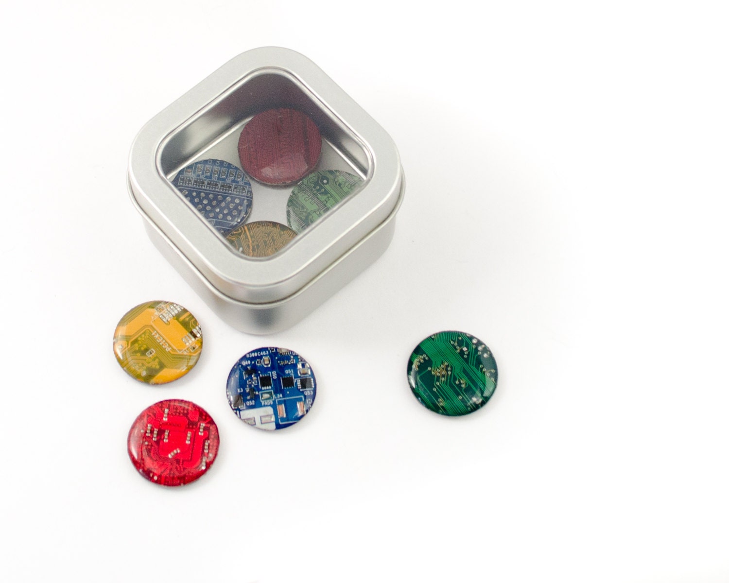 Circuit Board Set Geeky Computer Science