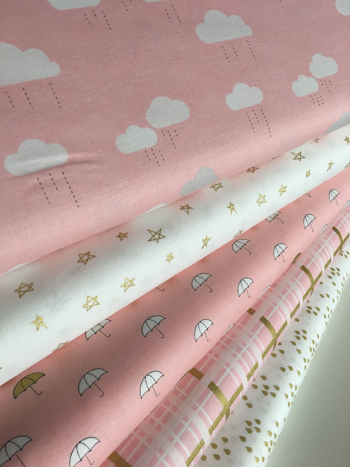 Gold Fabric Baby Nursery Gold Fabric Pink Gold Nursery