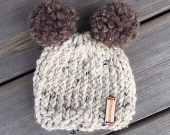 Solid Color Knit Hat Baby Toddler