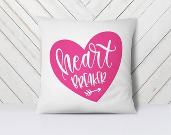 Valentines SVG File for Tshirts Heart Breaker Arrow Design