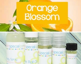Orange Blossom Perfume, Perfume Spray, Body Spray, Perfume Roll On, Perfume Sample Oil, Dry Oil Spray, You Choose the Product