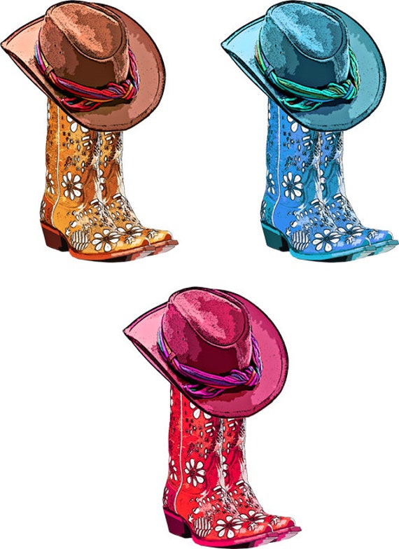 clipart cowboy hat and boots - photo #39