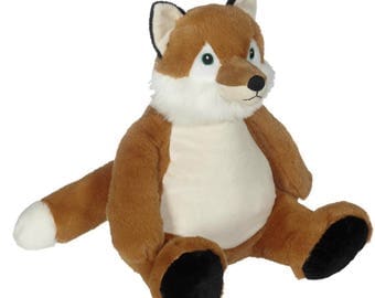 personalized fox stuffed animal