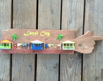 Vintage Style Sign / Custom Miniature Village