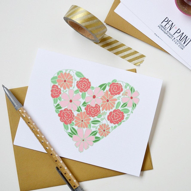 Illustrated Artwork Stationery & Greeting Cards by penandpaint