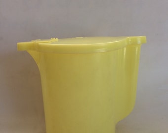 Vintage Yellow Tupperware Pitcher