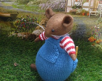 Wilfred...storybook mouse handmade
