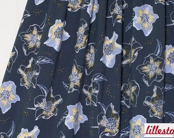 Lillestoff Stretchjersey Winterrose by Nestgezwitscher