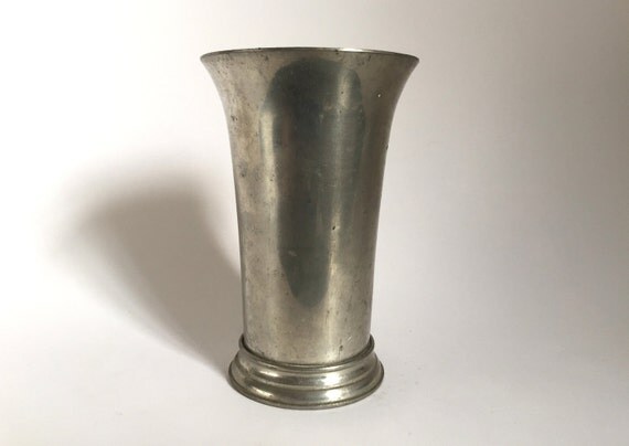 Vintage Colonial Williamsburg Pewter Vase