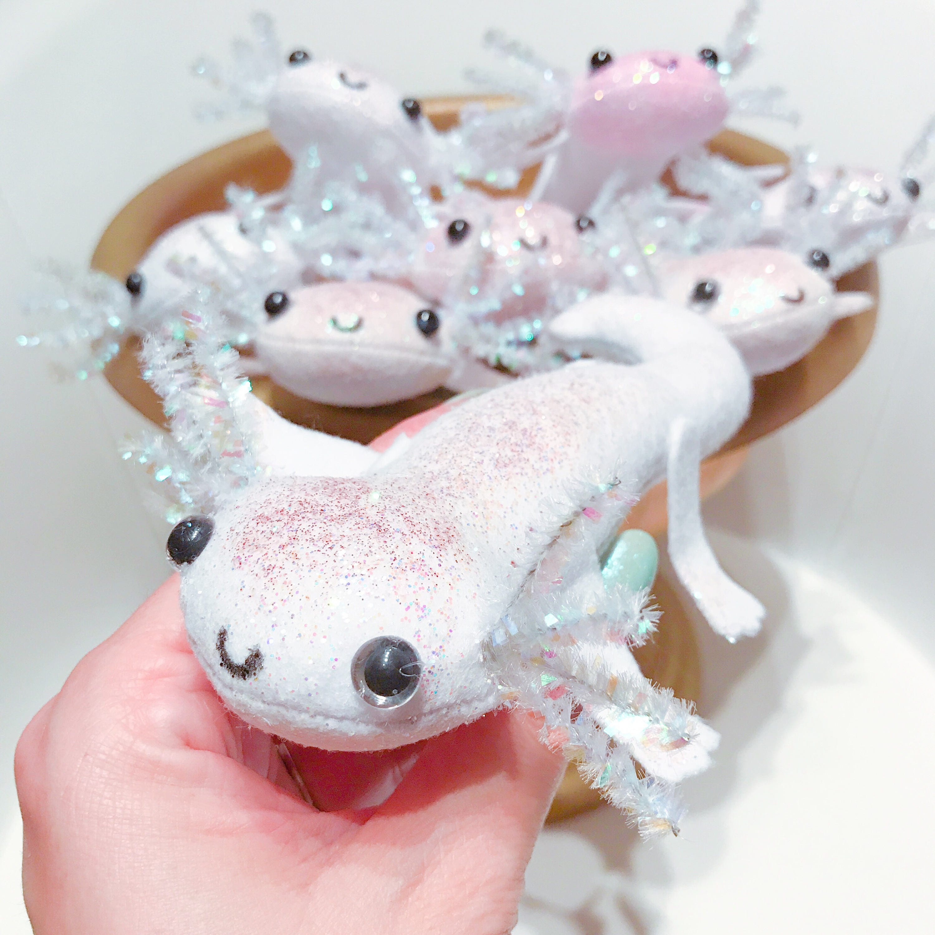 etsy axolotl plush