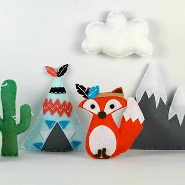 Felt Sewing Patterns made in New Zealand by MaisieMooNZ on Etsy